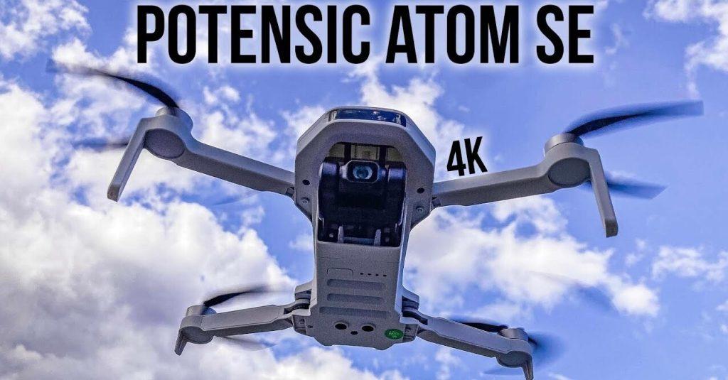 Potensic Atom SE drone flying